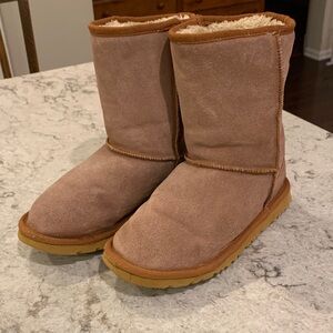 UGG Classic Tan Suede Winter Boots